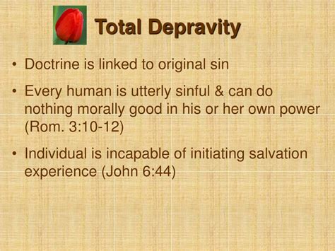 define depravity|define depravity in theology.
